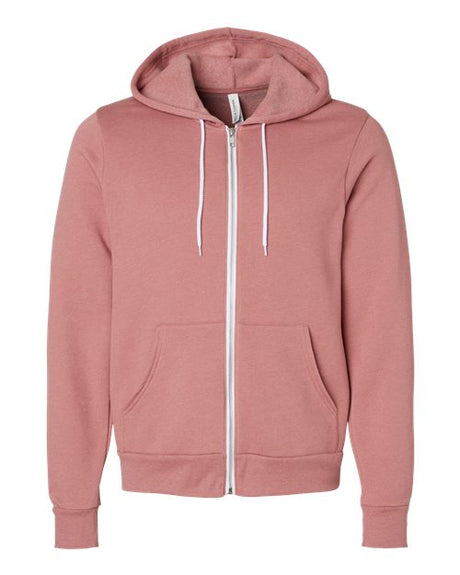 BELLA + CANVAS® Unisex Classic Sponge Fleece Full-Zip Hoodie - 3739