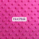Tela de felpa ultra suave Minky Dot de 1 yarda, 100% poliéster para manualidades, 60 pulgadas de ancho