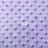 1 Yard Ultra Soft Minky Dot Fleece Plush Fabric 100 Percent Polyester for Crafts 60 Inch Width
