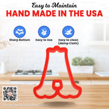 Curly Letter A Cookie Cutter 4 in PC0130
