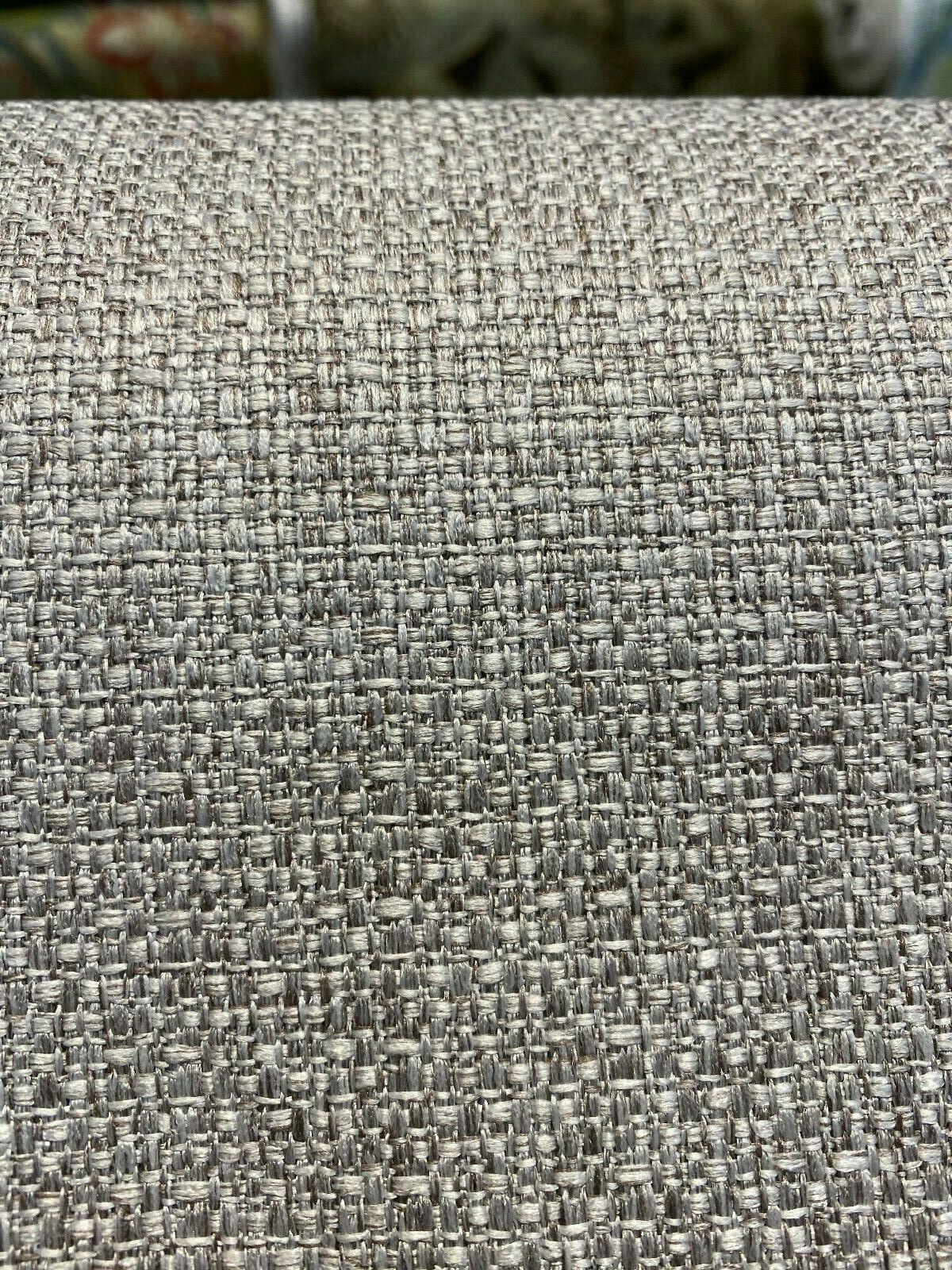 Larson Linen Polyester Fabric - Beige Linen Mix, 56" Width (1 Yard)