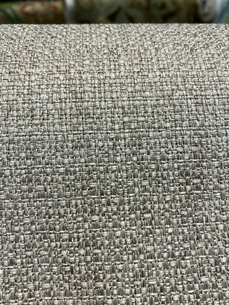 Larson Linen Polyester Fabric - Beige Linen Mix, 56" Width (1 Yard)