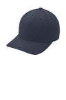 Port Authority® Flexfit® Cotton Twill Cap Structured Mid Profile Stretch Fit Silver Underbill