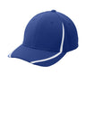 Sport-Tek® Flexfit® Performance Colorblock Cap Structured Mid Profile Moisture Wicking Stretch Fit