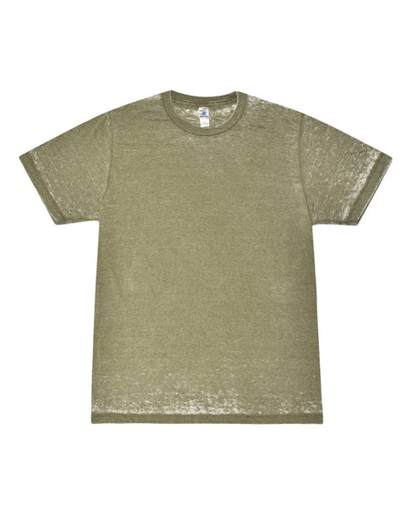 Colortone® Acid Wash Burnout Crewneck Short Sleeve T-Shirt