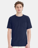 ComfortWash by Hanes® Garment-Dyed Pocket Crewneck Short Sleeve T-Shirt