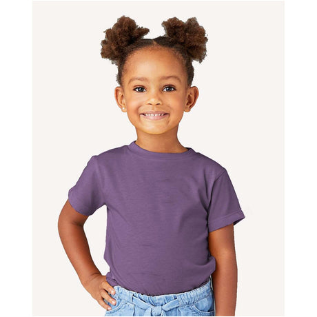 BELLA CANVASÂ Toddler Jersey Crewneck Short Sleeve Tee - 2T YEAR