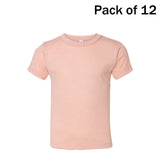 BELLA CANVAS® Toddler Short Sleeve Crewneck Triblend Tee