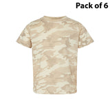 RADYAN® Toddler Fine Jersey Crewneck Short Sleeve Tee - 3321