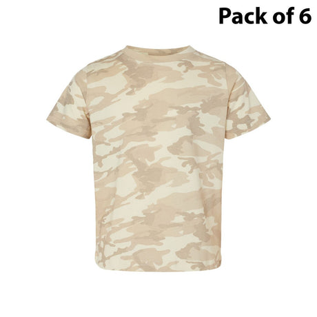 RADYAN® Toddler Fine Jersey Crewneck Short Sleeve Tee - 3321