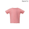 RADYAN® Infant Short Sleeve Crew Neck Fine Jersey Tee