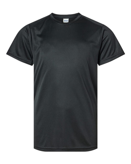 Paragon Youth Islander performance crew neck tee with lightweight athletic comfort