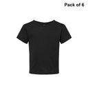 RADYAN® Infant Short Sleeve Crew Neck Fine Jersey Tee