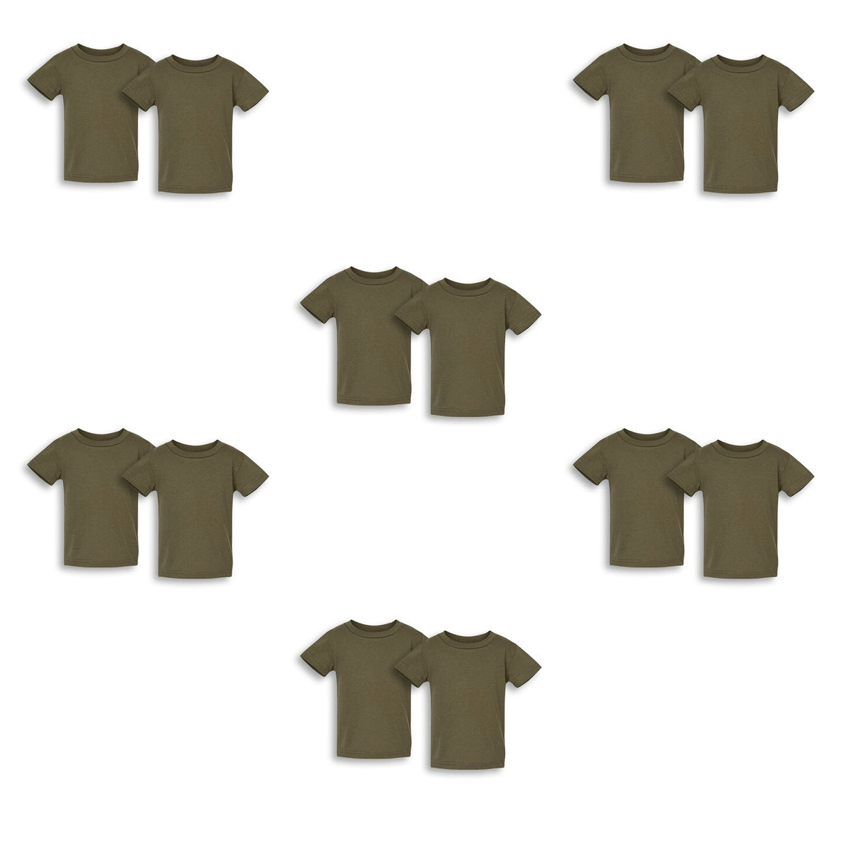 RADYAN® Toddler Tee cotton jersey Shirt