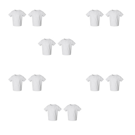 Rabbit Skins® Toddler Cotton Jersey Crew Neck Short Sleeve Tee - 3301T