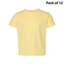 RADYAN® Toddler Fine Jersey Tee, Soft Cotton Short Sleeve T-Shirt - 3321