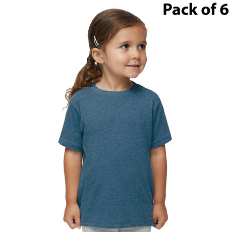 Rabbit Skins® Toddler Fine Jersey Tee, Soft Cotton Short Sleeve T-Shirt - 3321