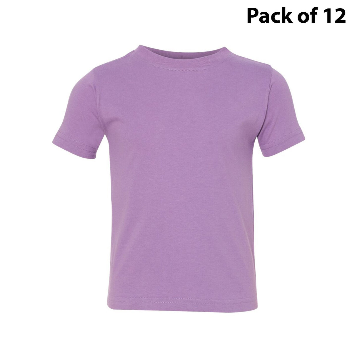 RADYAN® Toddler Fine Jersey Crewneck Short Sleeve Tee - 3321