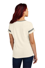 Sport-Tek® Women's Sort Sleeve Halftime Notch Neck Tee