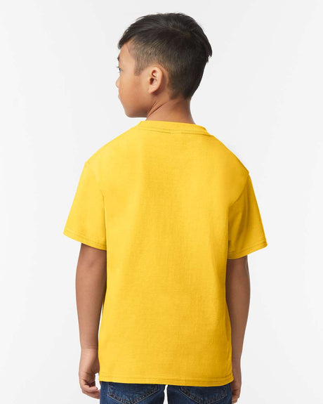 Gildan Softstyle Youth Midweight Crewneck Cotton T-Shirt