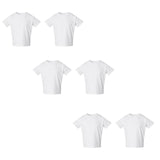 RADYAN® Toddler Cotton Jersey Crew Neck Short Sleeve Tee - 3301T