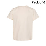 RADYAN® Toddler Fine Jersey Crewneck Short Sleeve Tee - 3321