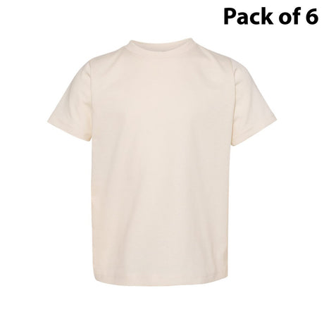 RADYAN® Toddler Fine Jersey Crewneck Short Sleeve Tee - 3321