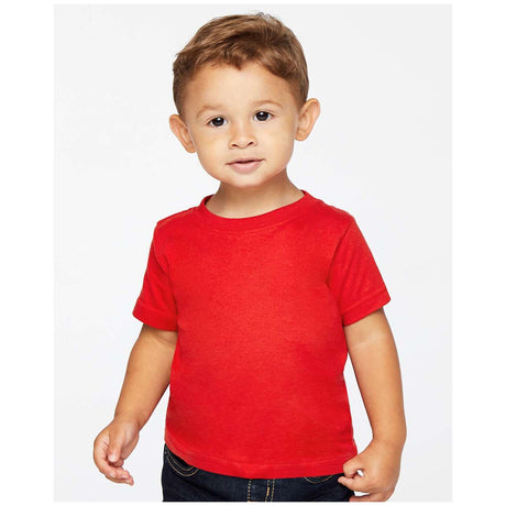 BELLA + CANVAS BELLA CANVAS Infant Jersey Crewneck Short Sleeve Tee in Yellow