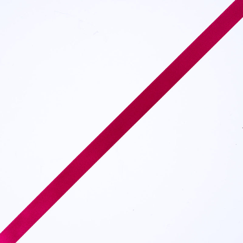 1/2" Fuchsia Single Face Satin Ribbon