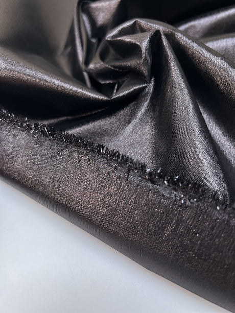 Black Stretch Polyamide Fabric