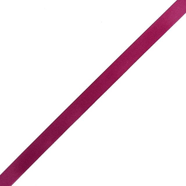 1/2" Wine Single Face Satin Ribbon
