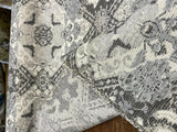 Woven Narrative Shadow Gray P Kaufmann Polyester Rayon Upholstery Fabric - Shadow Gray Woven Pattern, 56" Width (1 Yard)