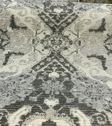 Woven Narrative Shadow Gray P Kaufmann Polyester Rayon Upholstery Fabric - Shadow Gray Woven Pattern, 56" Width (1 Yard)