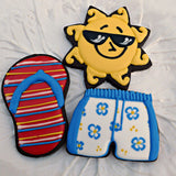Ann Clark Flip Flop Cookie Cutter, 4-1/8" x 2-1/4"