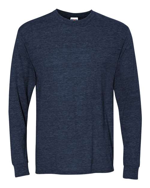 JERZEES® Dri-Power Crewneck Long Sleeve T-Shirt