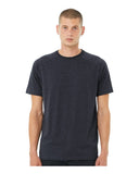 BELLA + CANVAS® Crewneck Short Sleeve Heather CVC Raglan Tee