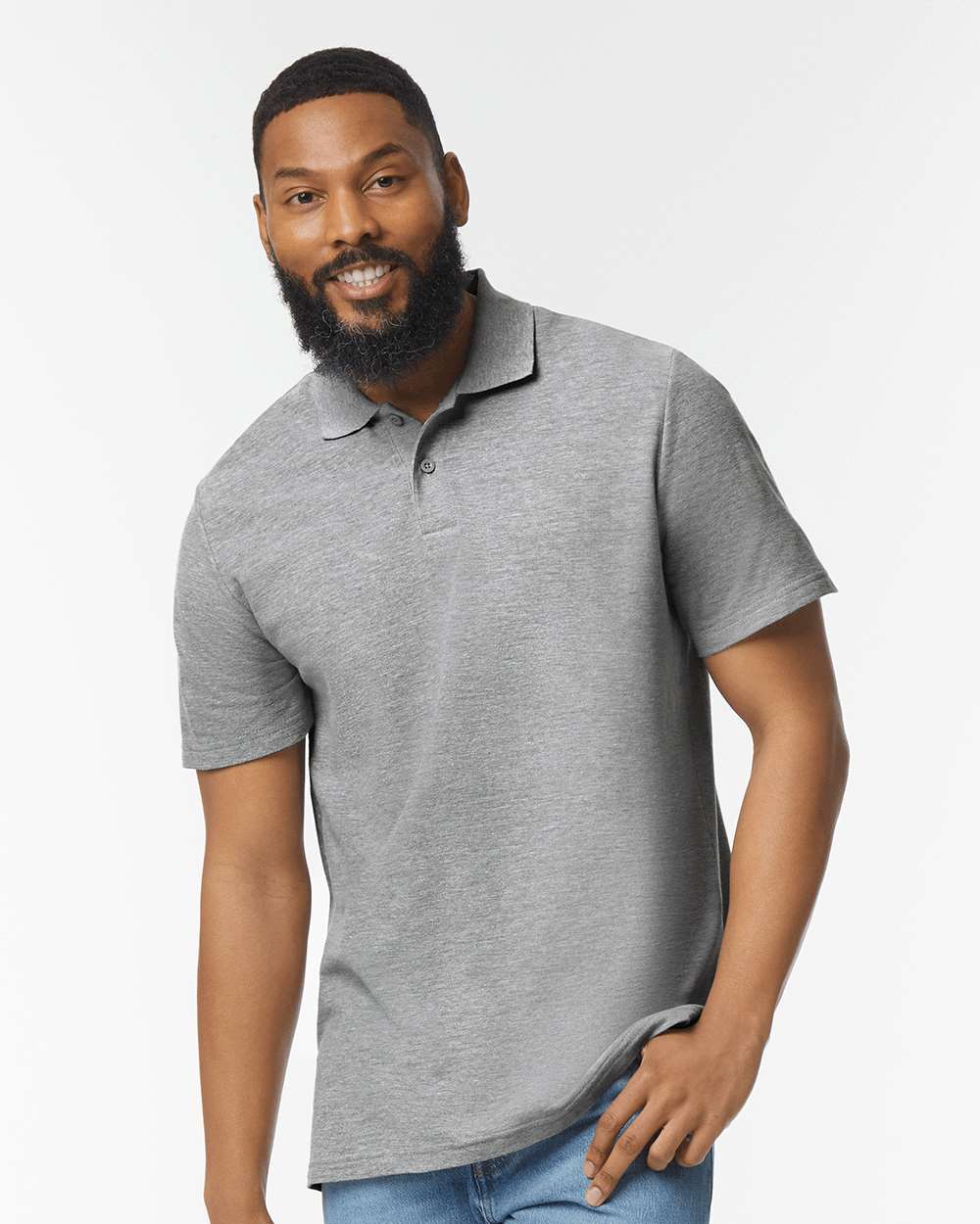 Gildan® Softstyle Adult Collared Short Sleeve Pique Polo