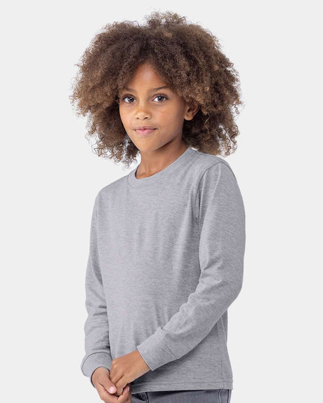 Next Level® Youth Long Sleeve Cotton T-Shirt
