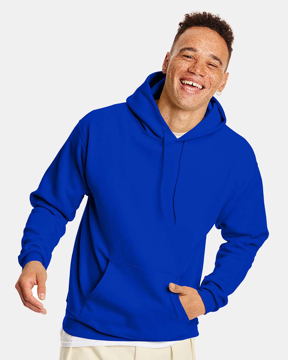 Hanes® Ecosmart Long Sleeve Hooded Sweatshirt