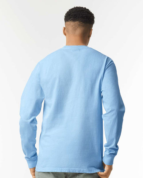 Comfort Colors® Garment-Dyed Heavyweight Crewneck Long Sleeve T-Shirt