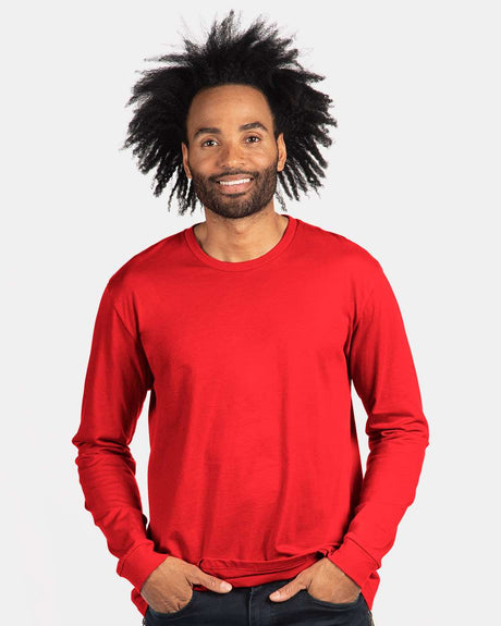 Next Level® CVC Long Sleeve Crewneck T-Shirt