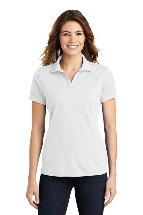 Sport-Tek® Women's Posi Charge Racer Collared Short Sleeve Mesh Polo