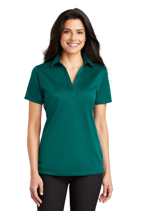 Port Authority® Women's Silk Touch Performance Collared Short Sleeve Polo