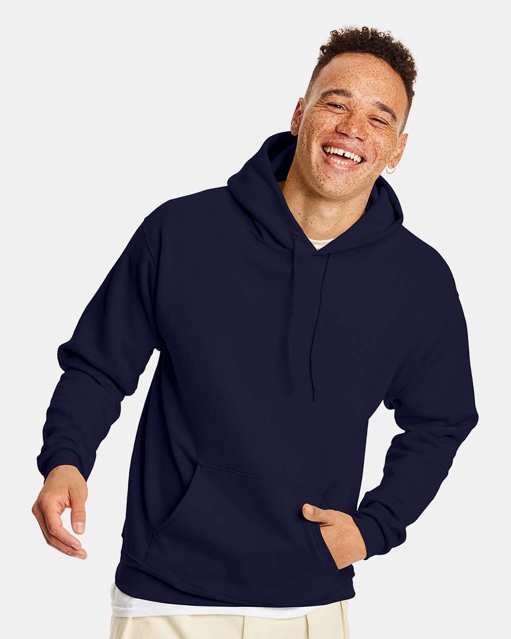 Hanes® Ecosmart Long Sleeve Hooded Sweatshirt