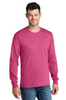 Port & Company® Crewneck Long Sleeve Core Cotton Tee