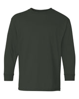 Gildan® Heavy Cotton Youth Crew-Neck Long Sleeve T-Shirt