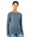 BELLA + CANVAS® Women’s Jersey Crewneck Long Sleeve Tee