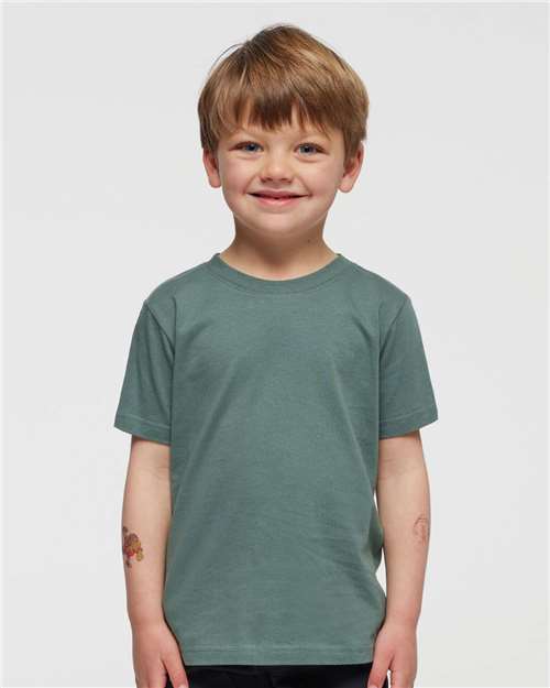 Rabbit Skins Quality Toddler Crewneck Short Sleeve T-Shirt