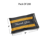 Poly Bag Mailer 10" x 13" Glossy Multi Design Envelopes | Premium Plastic Mailing & Courier Bags