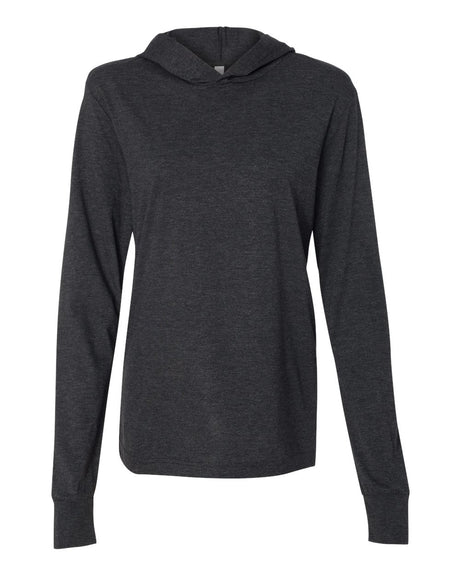 BELLA + CANVAS® Jersey Hooded Long Sleeve Tee